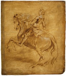 Ata Binen Bir Adam, ca. 1630. by Anthony van Dyck