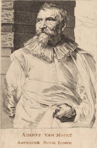 Adam van Noort, muhtemelen 16261641. by Anthony van Dyck