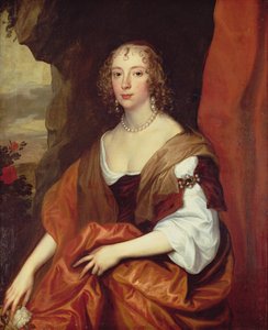 Anne Carr, Bedford Kontesi, 22 yaşında, by Anthony van Dyck