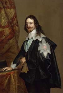 ಚಾರ್ಲ್ಸ್ I (ಕ್ರೋಮೋಲಿಥೋ) ಟರ್ಕ್ by Anthony van Dyck