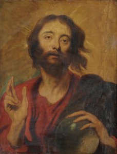 Dünyanın Kurtarıcısı Olarak Mesih by Anthony van Dyck