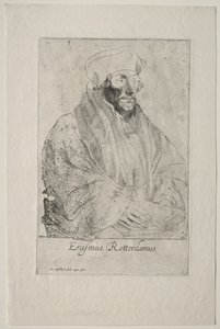 Rotterdamlı Desiderius Erasmus by Anthony van Dyck