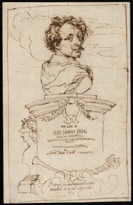 "İkonografi" den cephe parçası by Anthony van Dyck