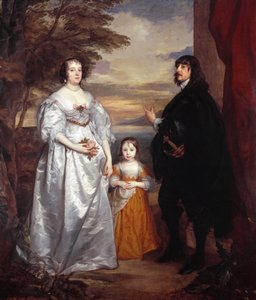 James Stanley, Lord Strange (1607-1651), Charlotte de La Trémoille (1599-1664) ve Lady Henrietta Maria Stanley