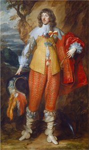 Henri II de Lorraine, c.1634 (tuval üzerine yağlıboya) by Anthony van Dyck