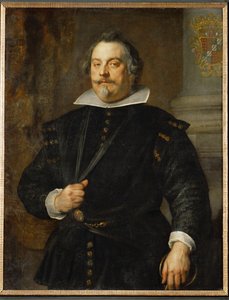 Marques Francisco de Moncada, Ossuna Kontu (tuval üzerine resim) by Anthony van Dyck