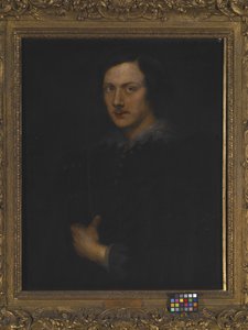 Cenevizli Bir Asilzadenin Portresi (tuval üzerine yağlıboya) by Anthony van Dyck