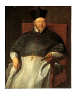 Anvers Piskoposu Jan Malderus'un Portresi (panel üzerine yağlıboya) by Anthony van Dyck