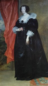 Orleans Düşesi Lorraine'li Marguerite'in Portresi (?) by Anthony van Dyck