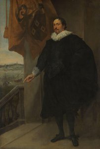 Bir Asilzade Portresi, muhtemelen Adriaan van der Borcht by Anthony van Dyck