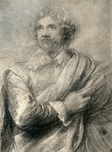 Oymacının resmi için çalışma, Peter De Jode the Younger, 1913. by Anthony van Dyck