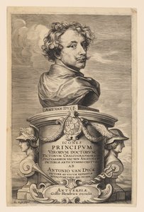 Önde gelen erkeklerin Simgelerinden Başlık Sayfası by Anthony van Dyck