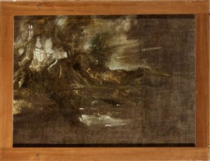 Ağaçlık manzara by Anthony van Dyck