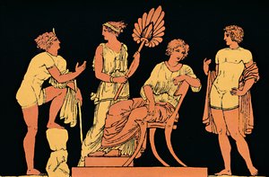 "Iphigenia ve Orestes", 1880