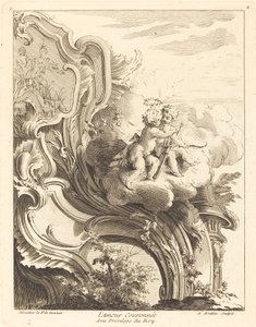taçlandırılmış aşk by Antoine Aveline after Jean Mondon