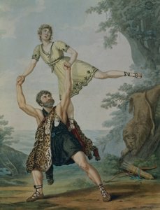 Andre Jean-Jacques Deshayes ve James Harvey d'Egville, Bale-Pantomim 'Herkül ve Deianeira', pub. 1804