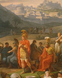Patrokles onuruna cenaze oyunları, Yunan kahramanlarının detayı, c.1790 tuval üzerine yağlı boya bkz. ayrıca 346198