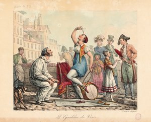 ದಿ ಗ್ಲಾಸ್ ಬ್ಯಾಲೆನ್ಸರ್, 1815-30 ಟರ್ಕ್ by Antoine Charles Horace Vernet