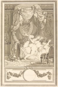 La raclee avec des roses (Güllerle Patlayan) by Antoine Cosme Giraud after Antoine Borel