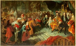 Kral Louis XIV (1638-1715), 19/02/1715 tarihinde Versay