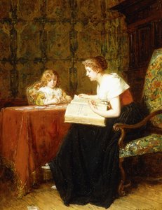 Akşam Saati by Antoine Emile Plassan