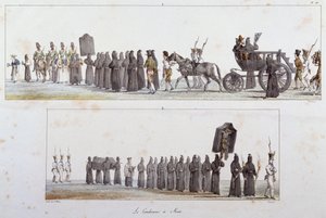 Antoine Jean-Baptiste Thomas (1791-1834), suluboya tarafından ölüme mahkum edildi