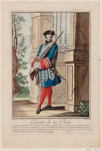 Kapı Muhafızı, 1756. by Antoine Jean De Fehrt