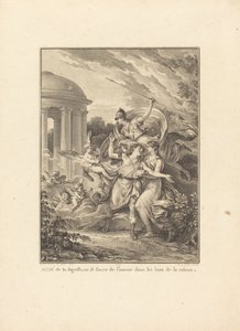Frontispiece: Bilgeliğin yardımıyla, aşktan aklın kollarına kaçarız