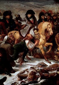 Prusya ve Polonya Seferi (1806-1807): “” Napolyon I (1769-1821) 9/02/1807 tarihinde Eylau savaş alanında”” Detay. Antoine Jean Gros
