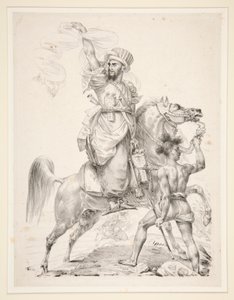 Atlı Memlükler Reisi by Antoine Jean Gros