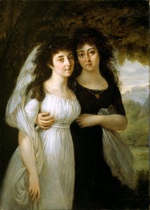Maistre Kızkardeşlerin Portresi by Antoine Jean Gros
