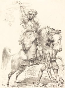 Atlı Memlükler Reisi by Antoine Jean Gros