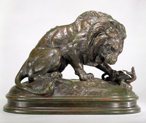 aslan ve yılan