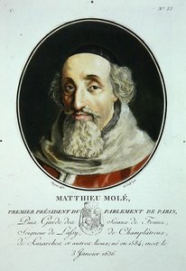 Matthieu Mole, Pierre Blin tarafından yayınlanan 