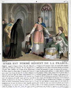 Abbot Suger (1082-1152), 1788 Fransa Naibi by Antoine Louis Francois Sergent Marceau
