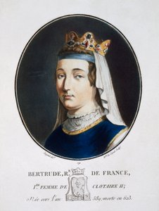 Bertrude, Pierre Blin tarafından yayınlanan, 1786-92, Paris (renkli gravür) tarafından yayınlanan 