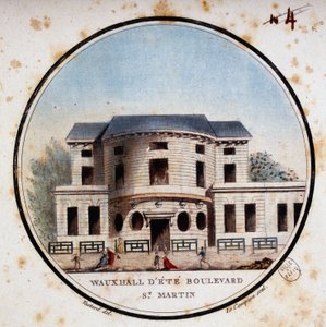 Halle aux buzağılar, bulvar Saint Martin. Çavuş tarafından Paris