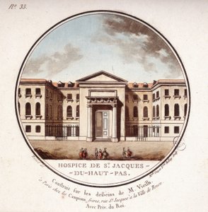 Darülaceze de Saint Jacques Du Haut Pas, şimdi Paris Cochin Hastanesi olan Vieilb