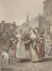 Çiçek Kız Küçük Çiçek Satıcısı, n.d.. by Antoine Louis Francois Sergent Marceau