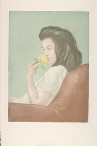 Çay Gülü, yaklaşık 1900 (renkli gravür)