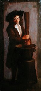 Toulouse Fransisken Rahibelerinin Eczacısı by Antoine Rivalz