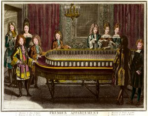 Fransa Philippe, Anjou Dükü, ardından İspanya Kralı (1683-1746), Charles, Berry Dükü (1686-1714) ve Galler Prensi Versay