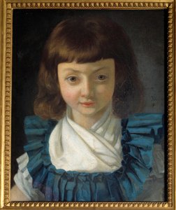 Yunusun portresi, gelecekteki Louis XVII (1785-1795). Antoine Vestier