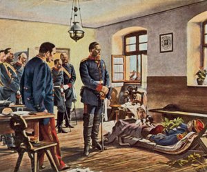 Veliaht Prens Friedrich Wilhelm, General Douay