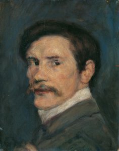 kendi kendine portre by Anton Arpad Schuster