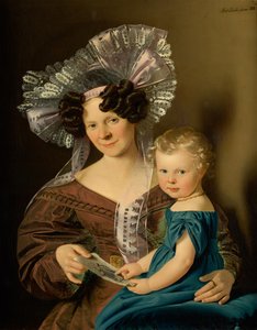 Çocuklu anne by Anton Einsle
