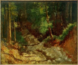 Waldinneres by Anton Faistauer