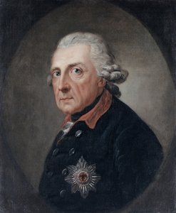 Büyük Frederick by Anton Graff