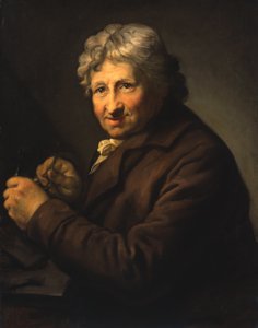 Almanca: Daniel Nikolaus Chodowiecki (1726-1801). Um 1800/ 1801 Daniel Nikolaus Chodowiecki by Anton Graff
