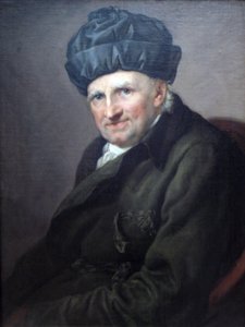 Müdür Johann Joachim Spalding Ev Ceketi İçinde by Anton Graff